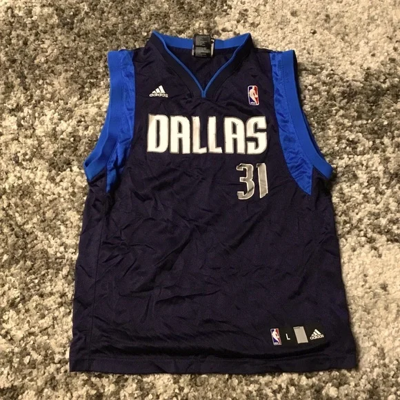 Adidas NBA Dallas Mavericks Jason Terry #31 Blue Jersey